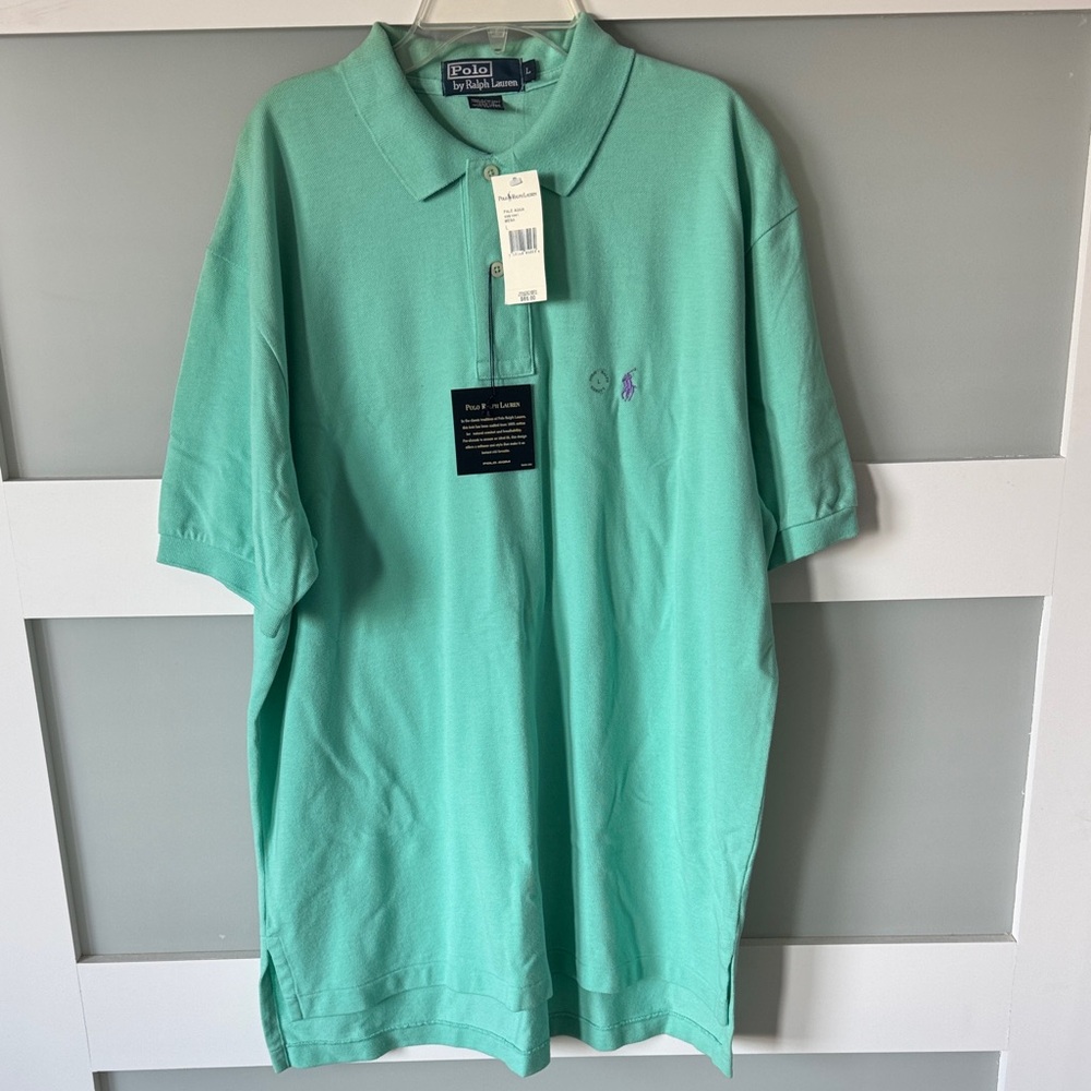 NWT Polo by Ralph Lauren Men's Mint Polo Shirt